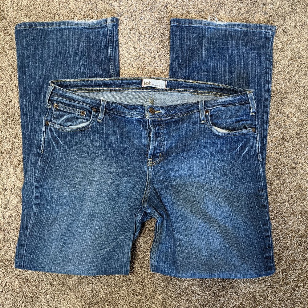 Torrid LEI bootcut button up tall jeans